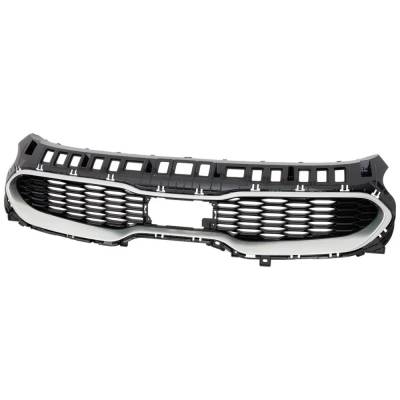 New Chrome Grille Assembly Compatible With Kia Stinger Base 4 Cyl 2.0L Stinger Premium 4 Cyl 2.0L