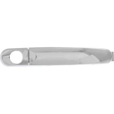 Left Front Exterior Door Handle Compatible With 1998-2010 Volkswagen Beetle Chrome With Key Hole