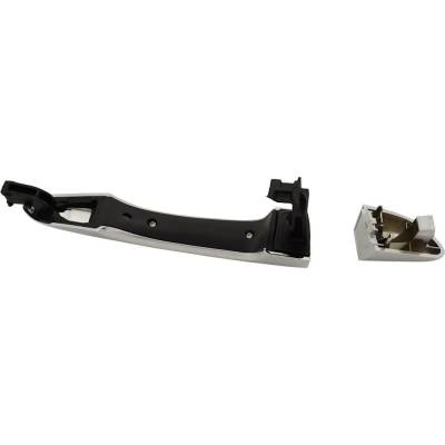 Rareelectrical - Left Rear Exterior Door Handle Compatible With 2016-2021 Hyundai Tucson Chrome Without Key Hole - Image 5