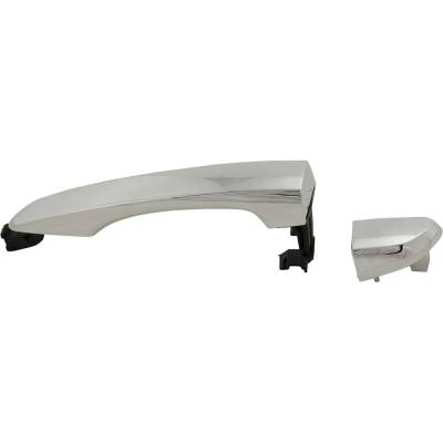Rareelectrical - Left Rear Exterior Door Handle Compatible With 2016-2021 Hyundai Tucson Chrome Without Key Hole - Image 6