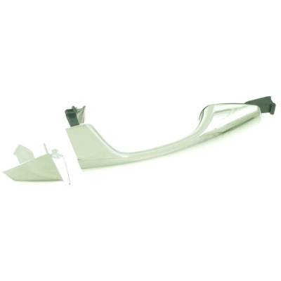 Rareelectrical - Rear Passenger Side Exterior Door Handle Compatible With 2013-2019 Hyundai Santa Fe Chrome Without - Image 4