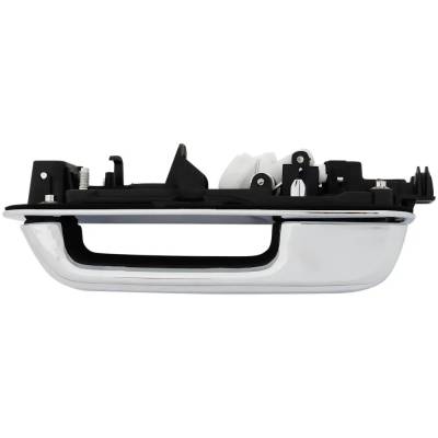 Rareelectrical - Front Or Rear Passenger Side Exterior Door Handle Compatible With 2015-2022 Ford F-150 Chrome - Image 6