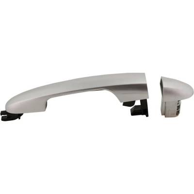 Rareelectrical - Left Front Or Rear Exterior Door Handle Compatible With 2014-2016 Fiat 500L Silver Without Key Hole - Image 4