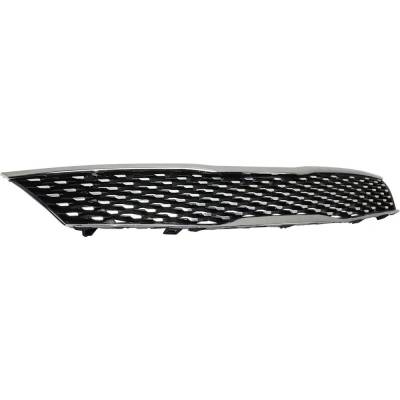 Rareelectrical - New Painted Black Grille Assembly Compatible With Kia Optima Ex 4 Cyl 2.4L 2016-2018 By 86350D5010 - Image 2
