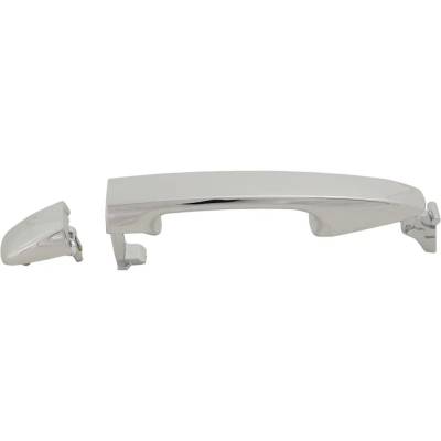 Rareelectrical - Rear Driver Side Exterior Door Handle Compatible With 2011-2022 Toyota Sienna Chrome Without Key - Image 6