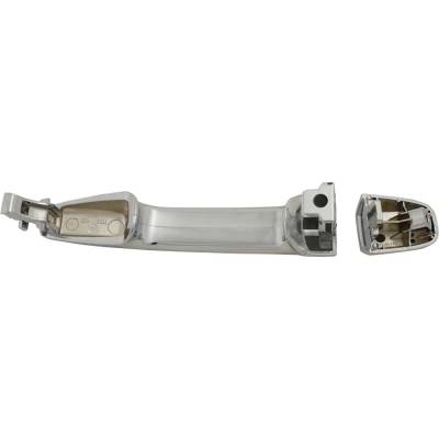 Rareelectrical - Left Rear Exterior Door Handle Compatible With 2011-2022 Toyota Sienna Chrome Without Key Hole - Image 5