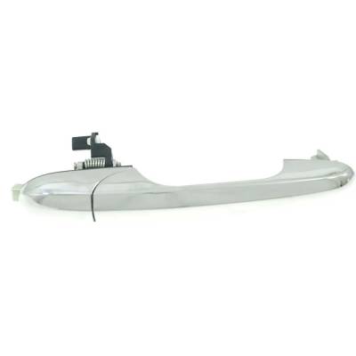 Front Passenger Side Exterior Door Handle Compatible With 1957-2019 Fiat 500 Chrome Without Key Hole
