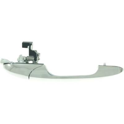 Rareelectrical - Front Passenger Side Exterior Door Handle Compatible With 1957-2019 Fiat 500 Chrome Without Key Hole - Image 4