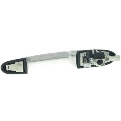 Rareelectrical - Front Passenger Side Exterior Door Handle Compatible With 1957-2019 Fiat 500 Chrome Without Key Hole - Image 5