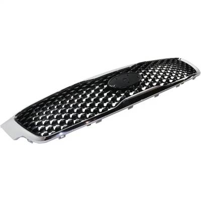 RAREELECTRICAL - New Chrome Shell Grille Assembly Compatible With Kia Sorento Sxl 6 Cyl 3.3L Sorento Sx Limited 4 Cyl - Image 2