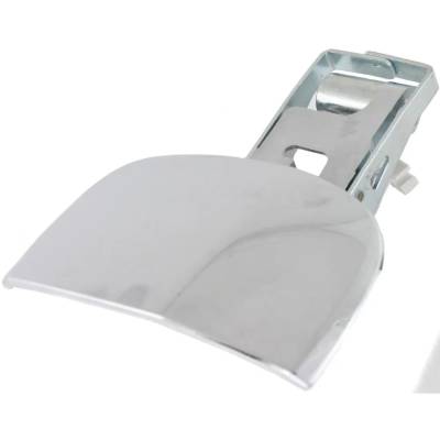 Rareelectrical - Left Rear Exterior Door Handle Compatible With 2007-2018 Toyota Tundra Chrome Without Key Hole - Image 2