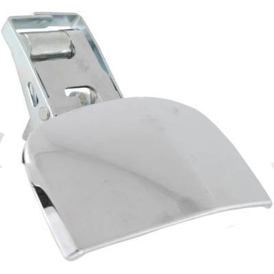 Rareelectrical - Left Rear Exterior Door Handle Compatible With 2007-2018 Toyota Tundra Chrome Without Key Hole - Image 3