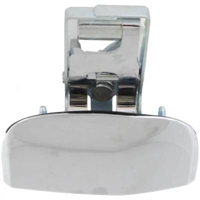 Rareelectrical - Left Rear Exterior Door Handle Compatible With 2007-2018 Toyota Tundra Chrome Without Key Hole - Image 4