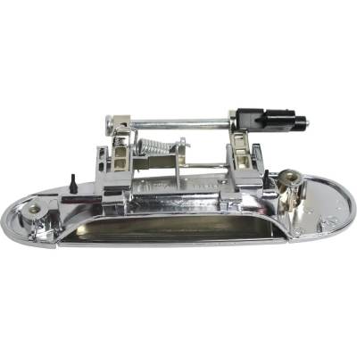 Rareelectrical - Rear Passenger Side Exterior Door Handle Compatible With 2000-2005 Toyota Echo Chrome Without Key - Image 5