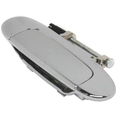 Rareelectrical - Right Rear Exterior Door Handle Compatible With 2000-2005 Toyota Echo Chrome Without Key Hole - Image 2