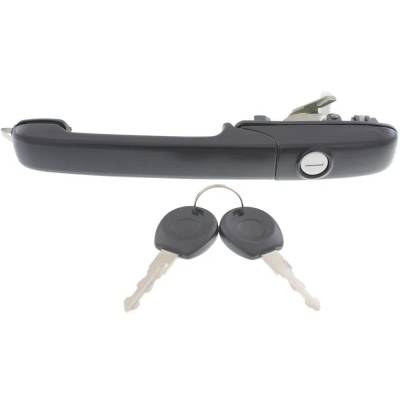 Front Passenger Side Exterior Door Handle Compatible With 1994-1997 Volkswagen Passat Textured Black