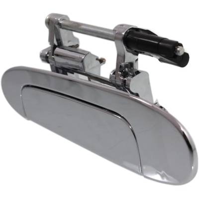 Rareelectrical - Left Rear Exterior Door Handle Compatible With 2000-2005 Toyota Echo Chrome Without Key Hole - Image 2