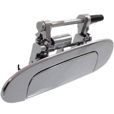 Rareelectrical - Left Rear Exterior Door Handle Compatible With 2000-2005 Toyota Echo Chrome Without Key Hole - Image 3