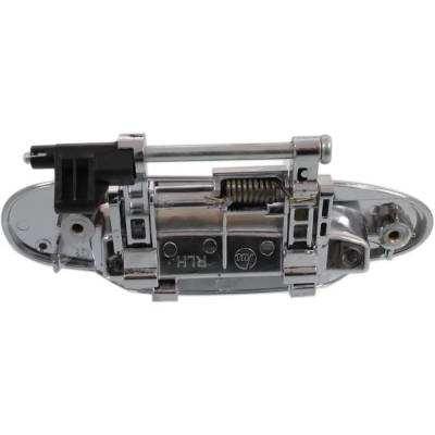 Rareelectrical - Left Rear Exterior Door Handle Compatible With 2000-2005 Toyota Echo Chrome Without Key Hole - Image 5