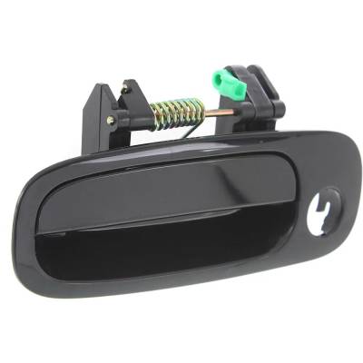 Rareelectrical - Left Front Exterior Door Handle Compatible With 2004-2006 Scion Xb Primed Paintable With Key Hole - Image 3