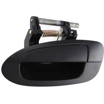 Rareelectrical - Left Rear Exterior Door Handle Compatible With 2002-2006 Nissan Altima Smooth Black Without Key Hole - Image 3