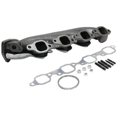 Rareelectrical - New Exhaust Manifold Compatible With Chevrolet Gmc Sierra 2500 Hd Slt 8 Cyl 8.1L Sierra 2500 Hd - Image 3