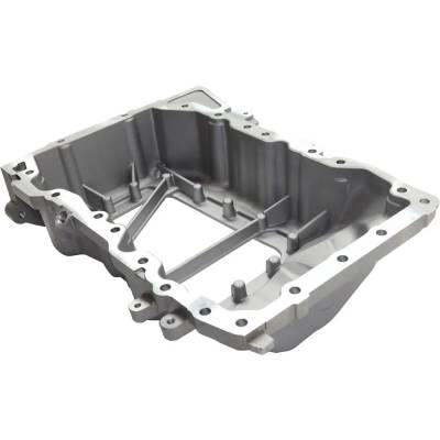 Rareelectrical - New Aluminum Oil Pan Compatible With Jeep Wrangler Jk Sport S 6 Cyl 3.6L Wrangler Jk Sahara 6 Cyl - Image 4