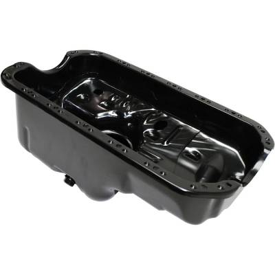 Rareelectrical - New Baffled Oil Pan Compatible With Honda Civic Del Sol S 4 Cyl 1.6L Civic Lx 4 Cyl 1.6L Cx Dx - Image 2