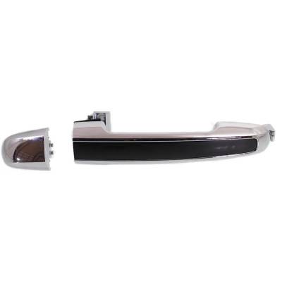 Front Passenger Side Exterior Door Handle Compatible With 2006-2010 Hyundai Sonata Chrome Lever With