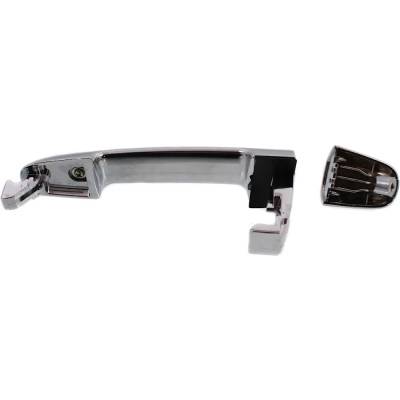 Rareelectrical - Front Right (Passenger Side) Exterior Door Handle Compatible With 2006-2010 Hyundai Sonata Chrome - Image 5