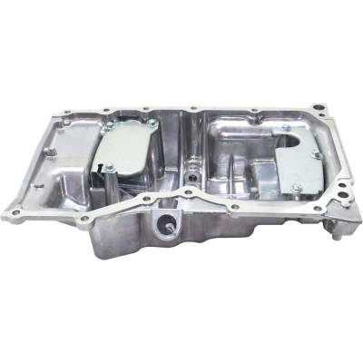 Rareelectrical - New Aluminum Oil Pan Compatible With Ford Mercury Fusion Se 4 Cyl 2.3L Fusion S 4 Cyl 2.3L Sel Milan - Image 2