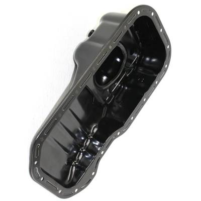 Rareelectrical - New Steel Oil Pan Compatible With Geo Toyota Prizm Lsi 4 Cyl 1.6L Corolla Base 4 Cyl 1.6L Prizm Base - Image 4