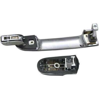Rareelectrical - Left Rear Exterior Door Handle Compatible With 2006-2011 Hyundai Accent Chrome Without Key Hole - Image 5