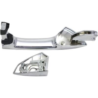 Rareelectrical - Front Driver Side Exterior Door Handle Compatible With 2008-2012 Honda Accord Chrome With Key Hole - Image 5