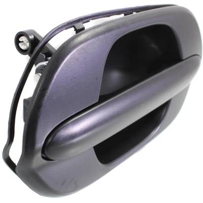 Rareelectrical - Rear Passenger Side Exterior Door Handle Compatible With 1999-2004 Honda Odyssey Textured Black - Image 3