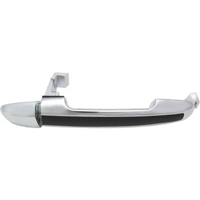 Rareelectrical - Rear Driver Side Exterior Door Handle Compatible With 2006-2010 Hyundai Sonata Chrome Without Key - Image 4