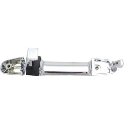 Rareelectrical - Left Rear Exterior Door Handle Compatible With 2006-2010 Hyundai Sonata Chrome Without Key Hole - Image 5