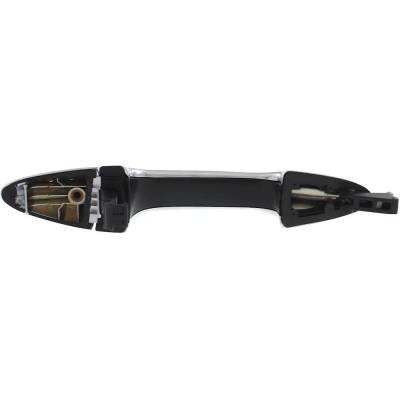 Rareelectrical - Right Front Or Rear Exterior Door Handle Compatible With 2012-2017 Hyundai Accent Chrome Without Key - Image 5