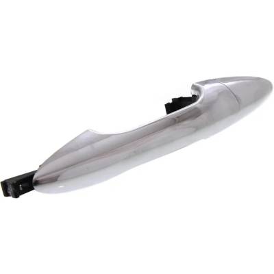 Rareelectrical - Left Rear Exterior Door Handle Compatible With 2012-2017 Hyundai Accent Chrome Without Key Hole - Image 3