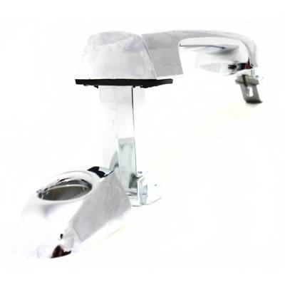 Rareelectrical - Front Driver Side Exterior Door Handle Compatible With 2007-2012 Hyundai Elantra Chrome With Key - Image 3