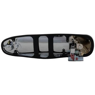 Rareelectrical - Left Rear Exterior Door Handle Compatible With 2002-2010 Dodge Ram Dodge Dakota Dodge Durango Chrome - Image 5