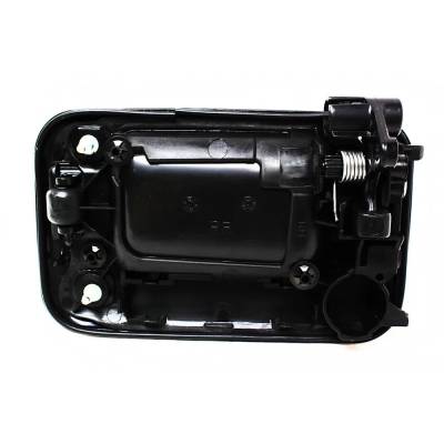 Rareelectrical - Rear Right (Passenger Side) Exterior Door Handle Compatible With 2004-2014 Ford F-150 Smooth Black - Image 5