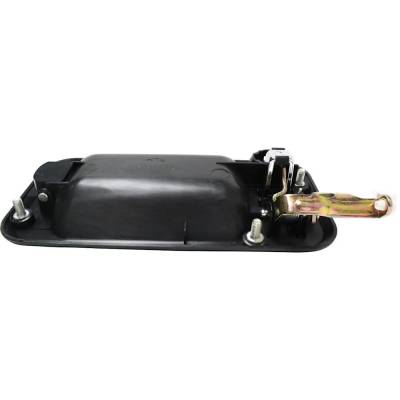 Rareelectrical - Left Front Exterior Door Handle Compatible With 2003-2009 Hummer H2 Chrome Lever With Black Bezel - Image 4