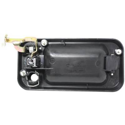 Rareelectrical - Left Front Exterior Door Handle Compatible With 2003-2009 Hummer H2 Chrome Lever With Black Bezel - Image 5