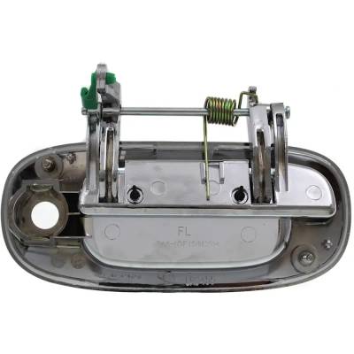 Rareelectrical - Front Driver Side Exterior Door Handle Compatible With 1997-1999 Dodge Dakota Chrome With Key Hole - Image 5