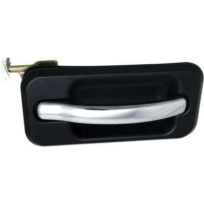 Front Passenger Side Exterior Door Handle Compatible With 2003-2009 Hummer H2 Chrome Lever With