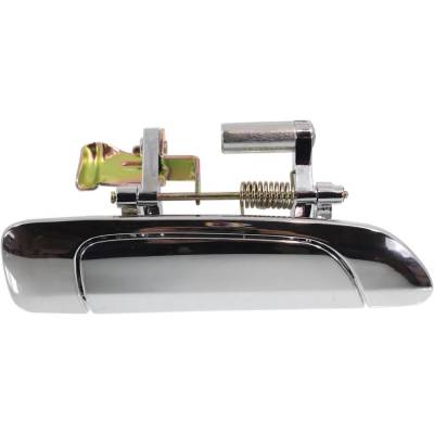 Rear Right (Passenger Side) Exterior Door Handle Compatible With 2001-2005 Honda Civic Chrome