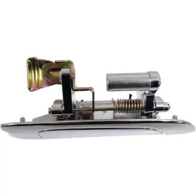 Rareelectrical - Rear Right (Passenger Side) Exterior Door Handle Compatible With 2001-2005 Honda Civic Chrome - Image 4