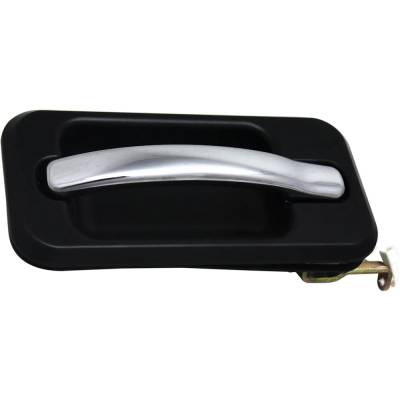 Rareelectrical - Front Right (Passenger Side) Exterior Door Handle Compatible With 2003-2009 Hummer H2 Chrome Lever - Image 4
