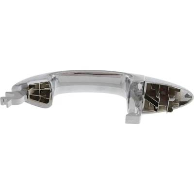 Rareelectrical - Front Or Rear Driver Side Exterior Door Handle Compatible With 2011-2018 Ford Fiesta Chrome Without - Image 5